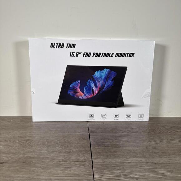 15.6Inch Portable Monitor1080P USB-C HDMI Second External Monitor for LaptopPc
